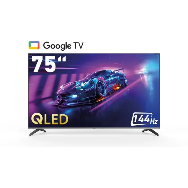 جنرال سوبريم شاشة 75 بوصه كيوليد (4K-UHD)، سمارت جوجل تي في، 144 هرتز