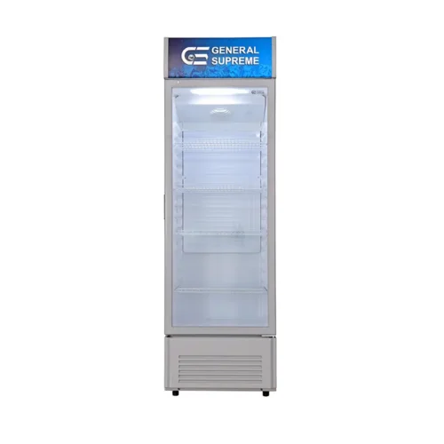 جنرال سوبريم , ثلاجة عرض باب واحد زجاجي ,338 لتر ,ابيض ,GS-352X