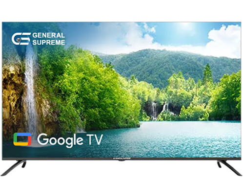 جنرال سوبريم شاشة 50 بوصه، فائقة الدقة (4K-UHD)، سمارت جوجل تي في GSG50C, (HDR) (Dolby Audio)،(Google TV) |شاشه جنرال سوبريم,تلفزيون جنرال سوبريم,GSG50C