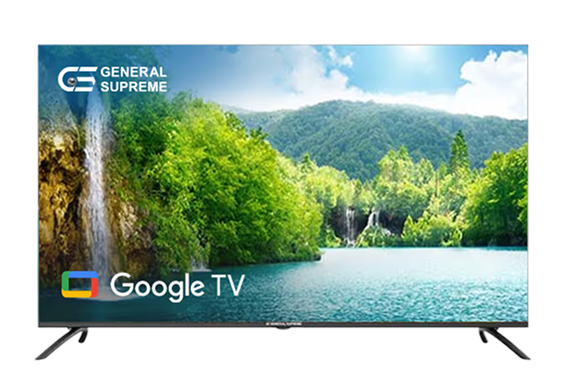 جنرال سوبريم شاشة 50 بوصه، فائقة الدقة (4K-UHD)، سمارت جوجل تي في GSG50C, (HDR) (Dolby Audio)،(Google TV) |شاشه جنرال سوبريم,تلفزيون جنرال سوبريم,GSG50C