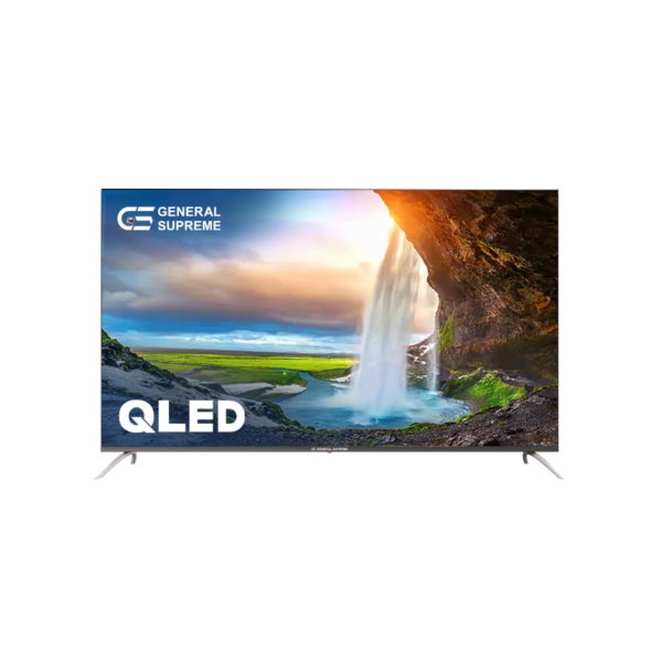جنرال سوبريم شاشة 65 بوصه كيوليد (QLED) فائقة الدقة (4K-UHD)، سمارت جوجل تي في GSQG654KC, (HDR) (Dolby Audio)،(Google TV) | شاشه جنرال سوبريم,تلفزيون جنرال سوبريم,GSQG654KC