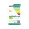 GS20DW1536WGA20label.webp جنرال سوبريم غسالة صحون, 6 برامج, 15 مكان, 3 رف, خاصية فتح الباب التلقائي, خاصية الغسل المزدوج, اضاءة داخلية, ابيض.