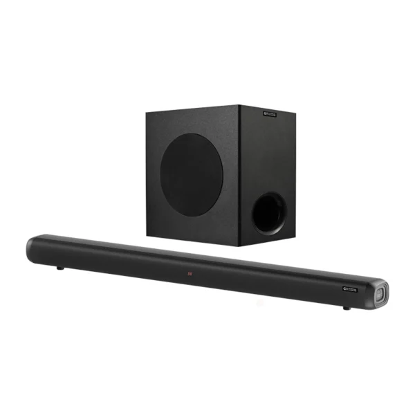 جنرال سوبريم سماعة ساوند بار 2.1 مع مضخّم صوت (Subwoofer) بقدرة 160 واط RMS ، تدعم Bluetooth 5.0 وUSB وAUX وHDMI ARC ومدخل Optical