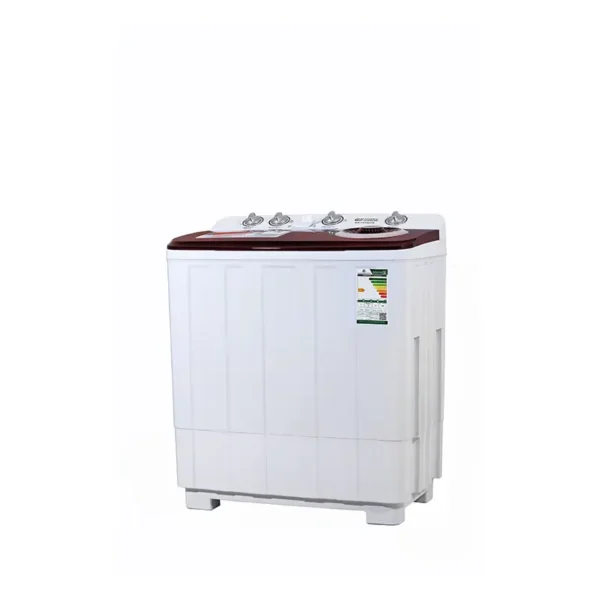 GSTT100TR-2.webp جنرال سوبريم , غسالة نصف أوتوماتيك حوضين ,10 كجم ,ابيض/أحمر
