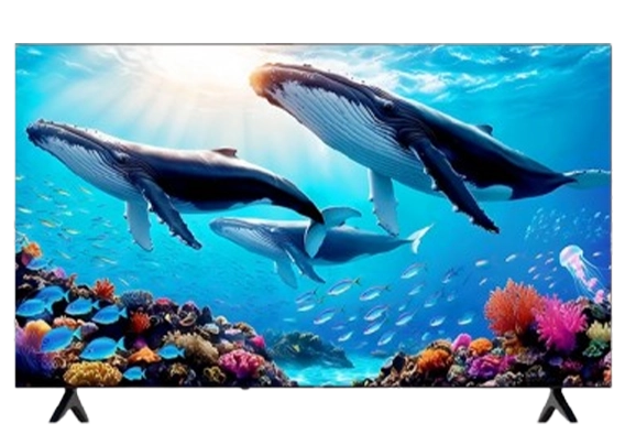 جولدتك شاشة 75 بوصة (QLED) بدقة (4K-UHD) بنظام WhaleOS مع تقنيات AI