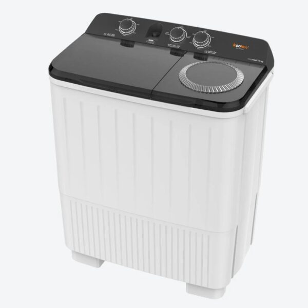 Koolen KOOLEN TWIN TOP SEMI AUTOMATIC WASHING MACHINE WHITE 9 KG